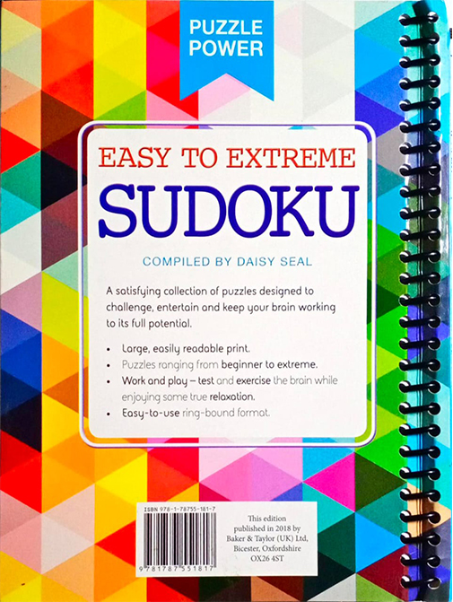 Puzzle Power: Easy to Extreme Sudoku