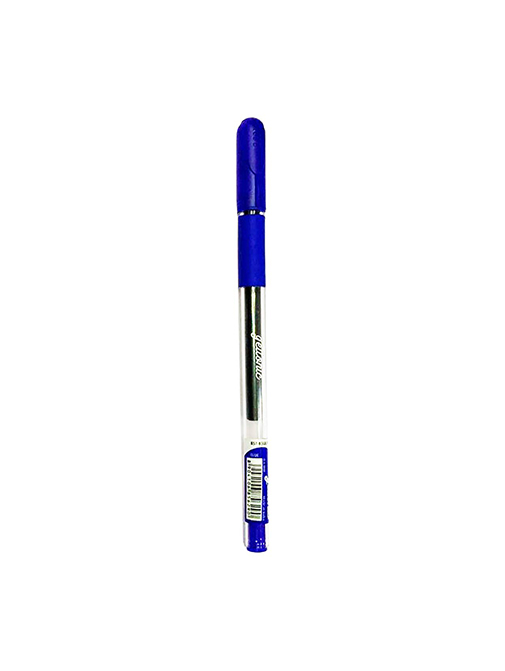 Linc Geltonic Gel Pen (Blue Ink, 0.6 mm, Blue Body, Pack of 10)