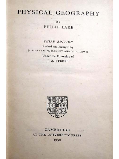 Physical Geography (3rd Edition 1952)