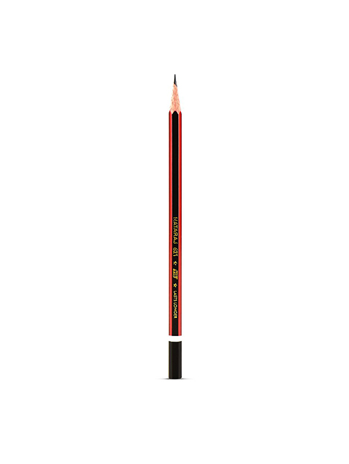 Pack Of 10 Natraj Pencil HB 621 BOLD Writing Pencils Free Eraser & Sharpener