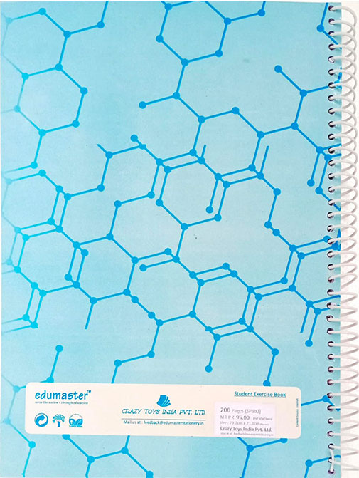 Student Softcover Exercise Spiral Notebook