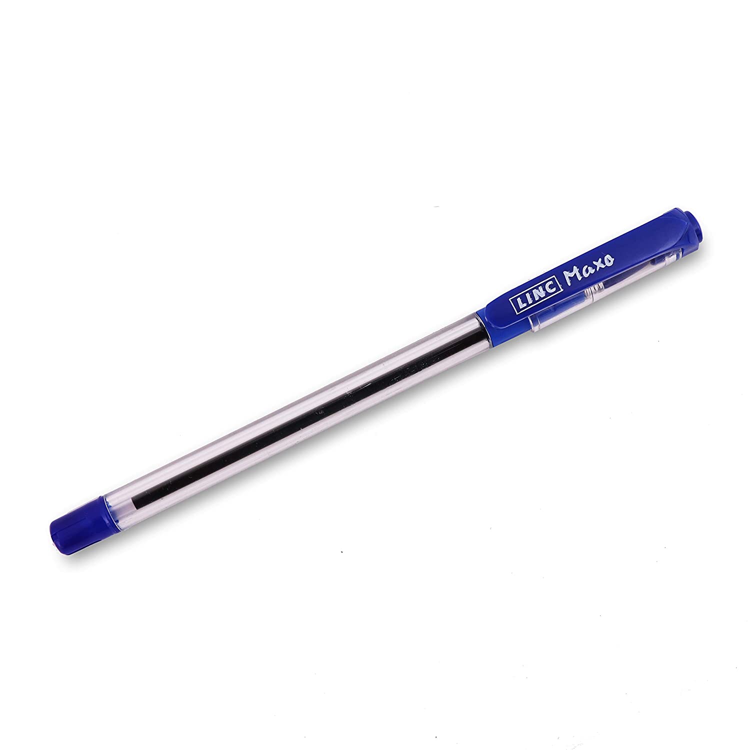 Linc Maxo Fine Ball Pen (0.7 mm, Blue Ink, Pack of 10) 