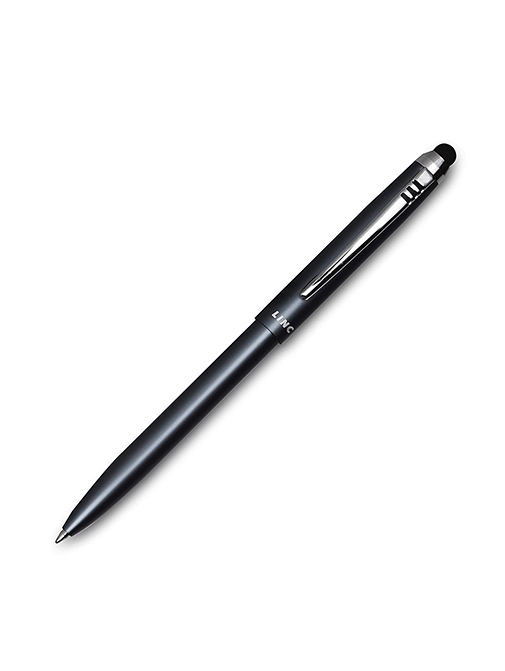 Linc Majesta Tsara Ball Pen (Blue Ink, 0.7 mm, Black Body, Pack of 1) 