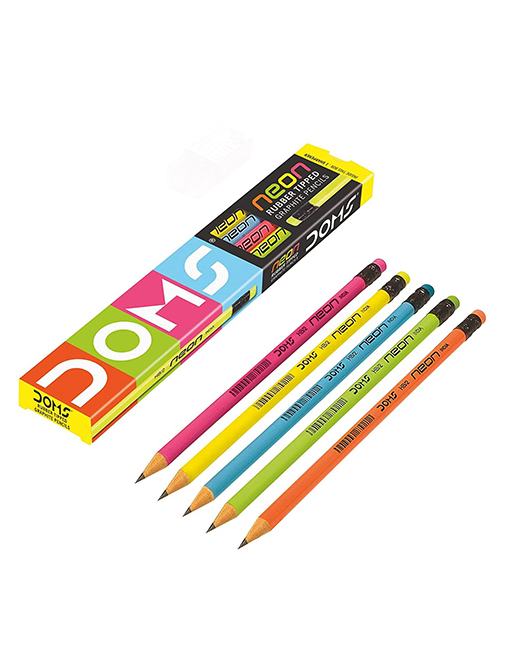 DOMS Neon Pencil (Pack of 20)