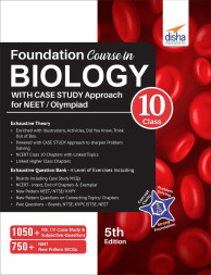 Foundation Course in Biology for NEET/ Olympiad Class 10 with Case Study Approach - 5th Edition
