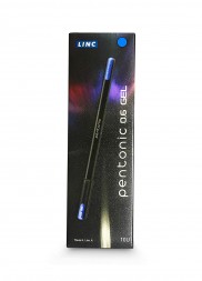 linc-pentonic-gel-pen-blue-ink-0.6mm-black-body-pack-of-10
